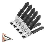 Goredny Orthoclip Nail Clippers, 2025 Upgraded 180° Wide-Mouth Bite, Nail Clippers Set, Wide Jaw Slanted Clipper, for Thick Nails (5pcs)