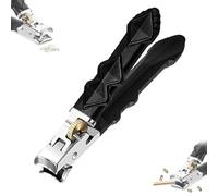 Goredny Orthoclip Nail Clippers, Graddi GooWebs OrthoClip, Stainless Steel Toenail Clippers for Seniors, 180° Wide-Mouth Bite, Ergonomic Long Handle with Anti-Slip Grip, Splash-Proof (Flat Mouth)