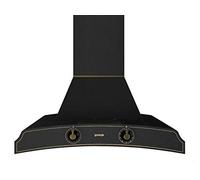 Gorenje DK 63 MCLB Chimney Hood/Width 60 cm/Matte Black/P.A.S. Edge Extraction/Classico Collection