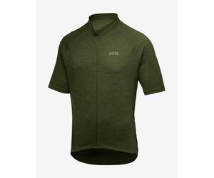 GOREWEAR C3 Short Sleeve Jersey Dark Olive Green - S