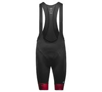 GOREWEAR C5 Opti Bib Shorts+, Black/Red, S