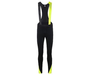 GOREWEAR C5 Thermo Bib Tights+, Black / Neon Yellow, S