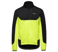 GOREWEAR C5 GORE® WINDSTOPPER® Thermo Trail Jacket, Black/Neon Yellow, L