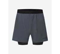 GORE WEAR Mens Concurve 5” 2in1 Shorts, Lab Graphite/Black, XXL EU