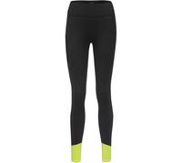 GOREWEAR CONCURVE Thermo Hybrid Tights Womens, Black/Neon Yellow, L