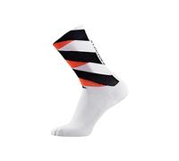GOREWEAR Essential Signal Socks, White/Fireball, 47-49