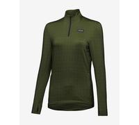 GOREWEAR Everyday Thermo 1/4 Zip Long Sleeve T-Shirt Dark Green Women - L