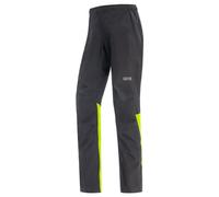 GOREWEAR GoreTex Paclite Pants, Black/Neon Yellow