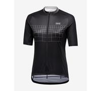 GOREWEAR Grid Fade 2.0 Short Sleeve Jersey Black Grey Women - XS