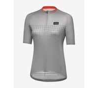 GOREWEAR Grid Fade 2.0 Short Sleeve Jersey Grey Red Orange Women - XS