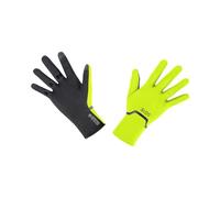 GOREWEAR M GORE-TEX INFINIUM™ Stretch Gloves, Neon Yellow/Black, 7