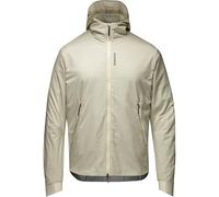 GOREWEAR Mens Concurve Windstopper® Insulated Hooded Jackets, Tech Beige, L EU