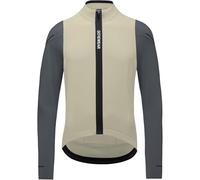 GOREWEAR Mens Spinshift Thermo Long Sleeve Jerseys, Tech Beige/Lab Graphite, XXL EU