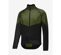 GOREWEAR Phantom GORE-TEX INFINIUM™ Jacket with Detachable Sleeves Dark Olive Green Black - 3XL