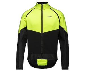 GOREWEAR Phantom WINDSTOPPER Jacket Mens, Neon Yellow / Black, S