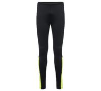 GOREWEAR R3 Thermo Tights, Black/Neon Yellow, M