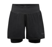 GOREWEAR R5 Women 2in1 Shorts, Black, 44