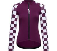 GOREWEAR Torrent Long Sleeve Jersey Womens, Process Purple / White, 36