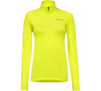 GOREWEAR Training Thermo 1/4-Zip Womens, Neon Yellow, L
