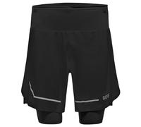 GOREWEAR Ultimate 2in1 Shorts Mens, Black, L