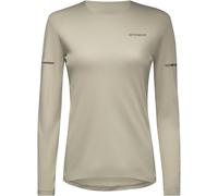 GOREWEAR Womens Contest 2.0 Long Sleeve Tee Shirts, Tech Beige, XS EU