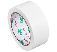 GORGECRAFT 1.8in x 65.6ft Bookbinding Repair Tape White Fabric Tape Adhesive Duct Tape Safe Cloth Library Book Seam Sealing Hinging Craft Tape for Webbing Repair Camouflage