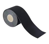 GORGECRAFT 10M x 5cm Kinesiology Tapes Sports Muscle Exercise Body Bandage Cotton Underwrap Bandages Breast Boob Lift Up Self Adhesive Bob Tape for Breast Athletic Elbow Knees Support Black