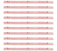 GORGECRAFT 10Pcs 40cm x 2cm Wooden Carpet Gripper Rods Carpet Tack Strips Plywood Tufting Tack Strips with Nails for DIY Tufting Frame Fixing Accessories Underlay Flooring Subfloor Stairs Rugs Decor