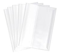 GORGECRAFT 10Pcs A4 Book Cover Clear Exercise Book Covers 30x22cm Transparent Notebook Protector Film Reusable Waterproof Protective Sleeve for Home Office Textbook Paperbacks Journal Diary Document