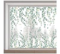 GORGECRAFT 118x30cm Leaves Vine Window Clings Green Plant Hanging Static Window Decals Anti Collision Removable Leaf Spring Summer Window Stickers Flowers Window Film for Glass Window Decoration