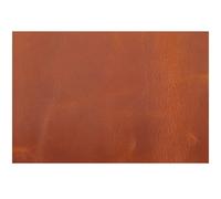 GORGECRAFT 12 x 8 Inch Full Grain Leather Sheet 2mm Thick Genuine Leather Fabric Sheets Glossy Cowhide Leather Scrap Crafts Flat Leather Pieces Tooling for DIY Crafts Bracelets Jewelry Making, Sienna