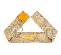 GORGECRAFT 138cm Sword Nice Pattern Bag with Golden Tassel Cover Gold Samurai Swords Carrying Case Ninja Sword Sheath Cover Carry Bag Holder Katana Cases for Cosplay Halloween Party