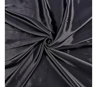 GORGECRAFT 150x100cm Black Photography Backdrop Silky Satin Polyester Fabric Solid Color Artificial Silk Mercerized Cloth Background for for Jewelry Cosmetics Goods Food Photoshoot Studio Table Cover