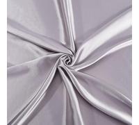 GORGECRAFT 150x100cm Satin Polyester Fabric Photography Backdrop Solid Color Artificial Silk Mercerized Cloth Background for Jewelry Makeup Product Photography DIY Sewing Craft Table Cover, Light Gray