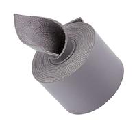 GORGECRAFT 2 Inch Wide Leather Strap for Crafting 79 Inch Long Flat Leather Cord 2mm Thick Grained Imitation Leather Strips for DIY Craft Projects Pet Collars Belt Bracelet Jewelry Making, Gray