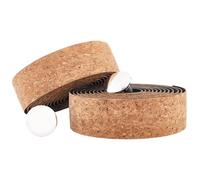 GORGECRAFT 2 Rolls 4.3M Bike Bike Handlebar Foam Tape Brown EVA Soft Vintage Cork Shock Absorbent Road Bicycle Handle Bar Wrap Tape with 2Pcs Plugs and Sticker for Outdoor Cycling Indoor Spin Bikes