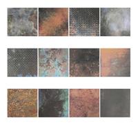 GORGECRAFT 24 Sheets 12 Styles Decorative Craft Paper Vintage Single-Side Printing Junk Journal Cardstock Scrapbook Paper Supplies for Card Making Background Art Album Decoupage Origami Art Crafts