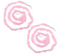 GORGECRAFT 2Pcs 4M Pink Fluffy Feather Boa Bulk Soft Artificial Costume Dress Dancing Turkey Feathers Boas Decoration Accessories for Halloween Tea Party Christmas Tree Wedding Craft Women