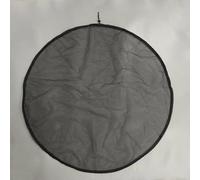 GORGECRAFT 2Pcs 99cm Mesh Covers for Rain Barrel Black Polyester Buckets Tank Protector Screen Netting with Drawstring for Preventing Fallen Leaves in Debris Out Outdoor Garden