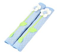 GORGECRAFT 2Pcs Flower Washable Kitchen Appliance Handles Refrigerator Door Protector Covers Fridge Kitchen Clean Catch Gloves for Microwave Oven Dishwasher Oven Keep Off Food Stains Oil