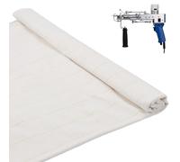 GORGECRAFT 39''x39''(1Mx1M) Tufting Cloth Monk Cloth with Positioning Marked Line Punch Needle Needlework Cloth Fabric for Rug Needle Punch Cross Stitch Weaving Carpet Embroidery Quilting DIY Crafts