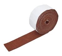 GORGECRAFT 3M x 5cm Felt Tape Self Adhesive Backing Furniture Felty Strips Coconut Brown Non Slip Rolls Pads for Chair Legs Furniture Protecting Hardwood Floors Surface Wall Protector Soundproofing