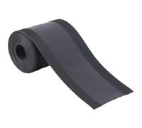 GORGECRAFT 3Ms x 10cm Carpet Cord Cover Floor Wire Protector Tape Nylon Polyester Cable Strip Management for Commercial Office Carpet Organized Protector Prevent a Trip Hazard Black