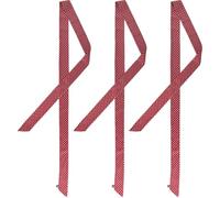 GORGECRAFT 3Pcs 1.9M Red Polka Dot Scarf 50s Skinny Silky Waistband Long Narrow Chiffon Neckscarf Bag Handle Twill Hair Scarves Headband Hair Band Waistband for Women Purse Handbags