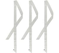 GORGECRAFT 3Pcs 1.9M White Polka Dots 50s Skinny Silky Scarf Waistband Long Narrow Neckscarf Bag Handle Chiffon Purse Handbags Neckscarf Skinny Twill Hair Scarves Headband Edge Wrap for Women