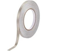 GORGECRAFT 50m*10mm Faraday Cloth Tape Double Conductive Fiberglass Fabric Adhesive Tape for EMI Shielding RF Blocking Laptop Cellphone LCD Cable Wire Harness Wrapping, Beige