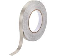 GORGECRAFT 50m*15mm Faraday Cloth Tape Double Conductive Fiberglass Fabric Adhesive Tape for EMI Shielding RF Blocking Laptop Cellphone LCD Cable Wire Harness Wrapping, Beige