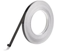 GORGECRAFT 50m x 8mm Glossy Polyester Film Tape Black Waterproof Decor Tape Peel and Stick Self-Adhesive Wall Molding Trim Mirror Border Tile Caulk Strip for DIY Detailing Accent Wall Graphic Arts