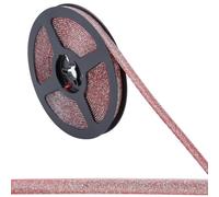 GORGECRAFT 6m Self Adhesive Caulk Tape 10mm Silver Waterproof Caulking Strip Peel and Stick Roll Moulding Trim Strip Sealing Sealant Tape for Stove Sink Bathroom Corner Ceramic Tile Edge