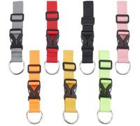 GORGECRAFT 7Pcs 7 Colors Add a Bag Luggage Strap Adjustable Suitcase Strap Belt Portable Travel Attachment Heavy Duty Luggage Belts Travel Bag for Connect Your Together